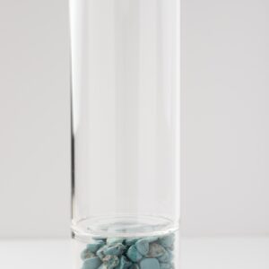 Botella turquesa